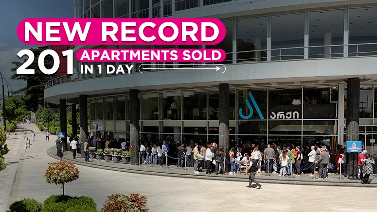 Archi sold record number of apartments in one day